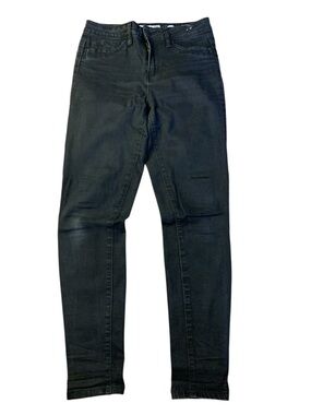 YMI WannaBettaButt High Rise Skinny Jeans Black Size 9
